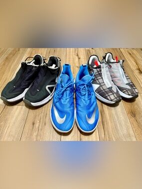 Nike 3 Pairs of Men’s Shoes Size 17 EUC Nike Zoom Shift2, Nike Paul George & PG4